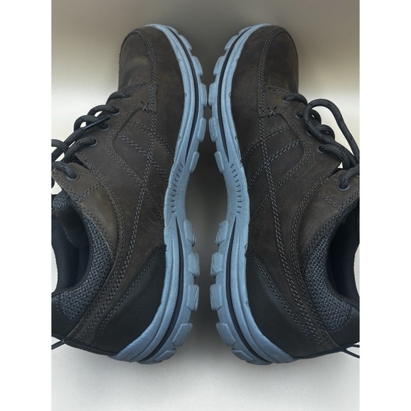 Skechers Relaxed Fit Air Cooled Memory Foam Men's 9.5 Brown Walking Shoes - Picture 5 of 10